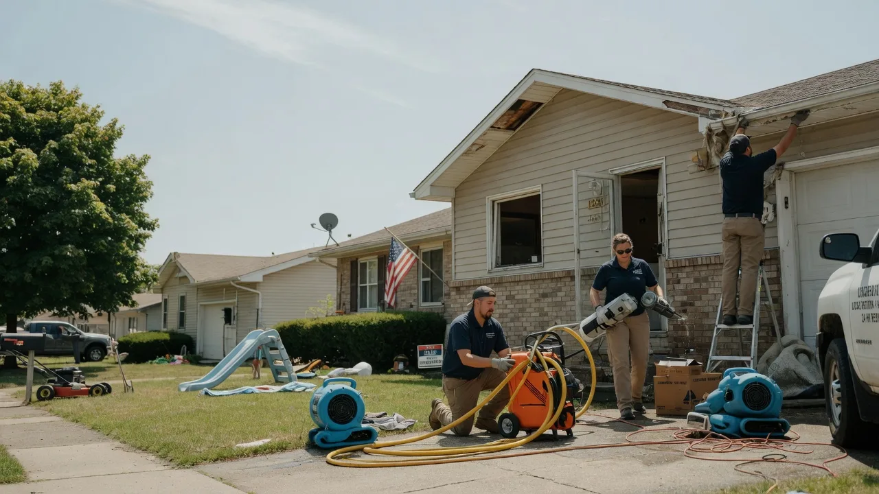 Water Damage Restoration in Sandoval, IL near me